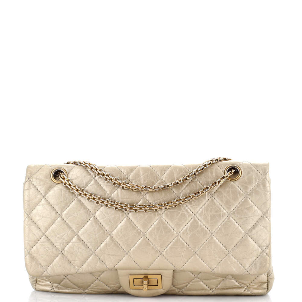 Chanel 227 Reissue 2.55 Flap Bag Quilted Aged Calfskin